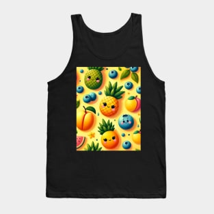 Fruity Pattern Tank Top